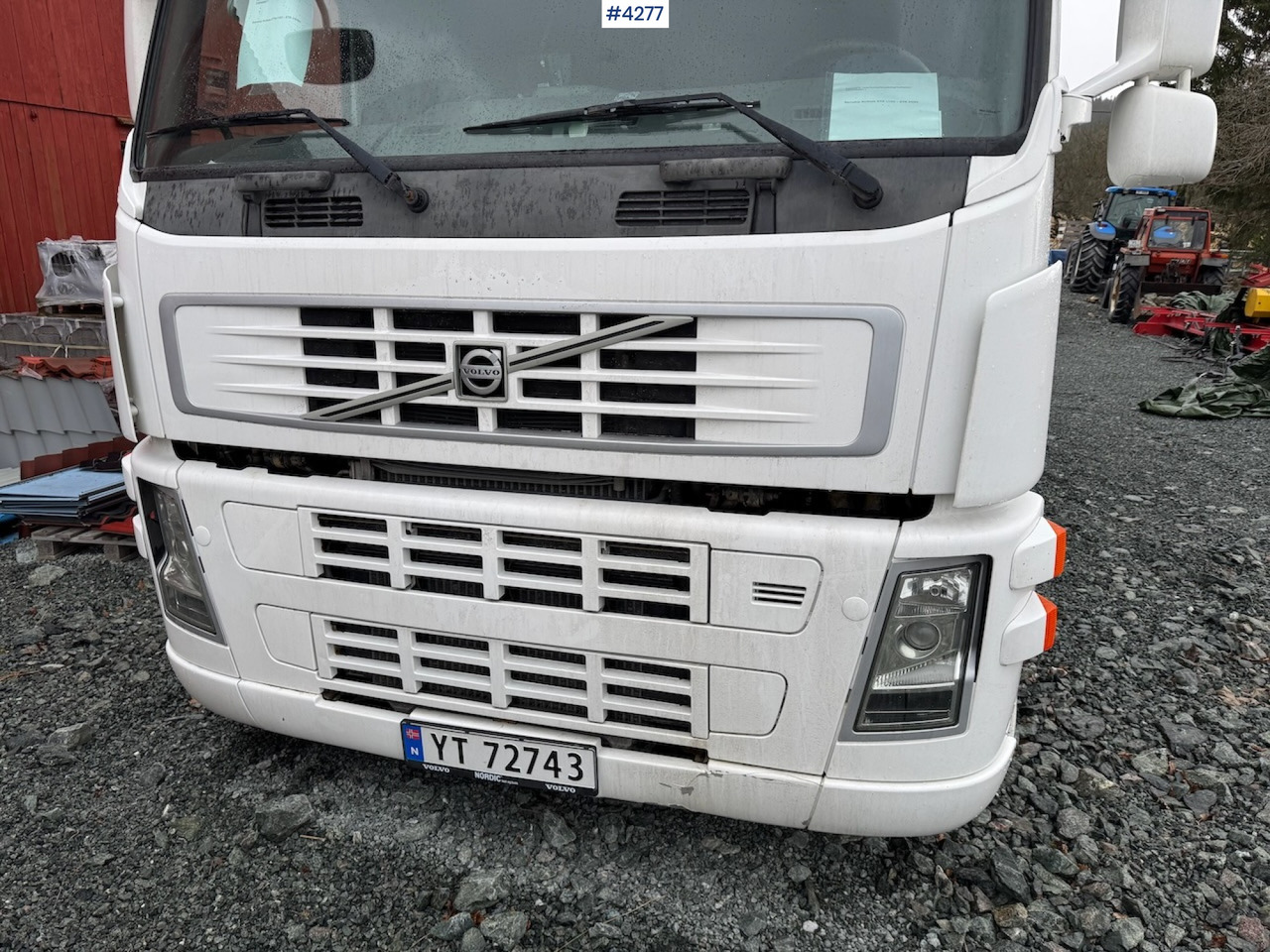 Kasti veoauto 2002 Volvo FM9 Containerchassis: pilt 12