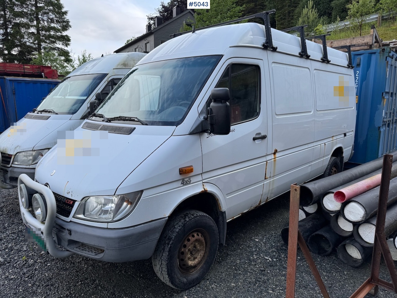 2003 Mercedes-Benz 313 CDI Sprinter 4x4. - Kaubik: pilt 1 2003 Mercedes-Benz 313 CDI Sprinter 4x4. - Kaubik: pilt 1