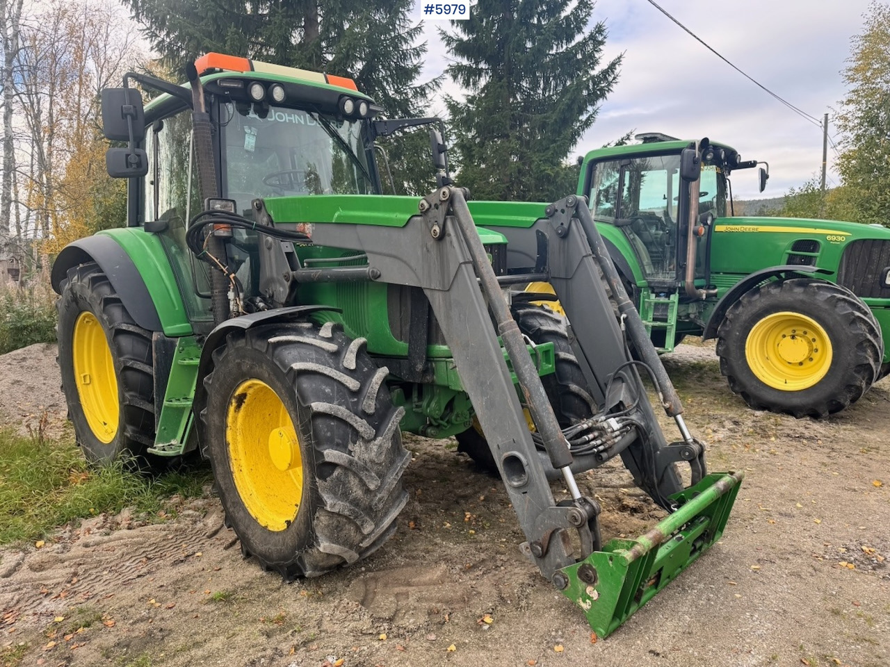 2005 John Deere 6420 with Front Loader - Traktor: pilt 1 2005 John Deere 6420 with Front Loader - Traktor: pilt 1