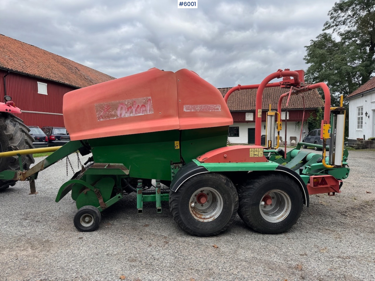 2005 Orkel GP 1260 Combi Baler - Kaarutusseadmed: pilt 1 2005 Orkel GP 1260 Combi Baler - Kaarutusseadmed: pilt 1