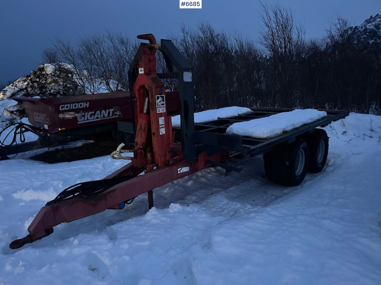 2006 BIGAB hook-lift trailer with container - Põllutöö tõstuk-järelhaagis/ Kallur: pilt 1 2006 BIGAB hook-lift trailer with container - Põllutöö tõstuk-järelhaagis/ Kallur: pilt 1