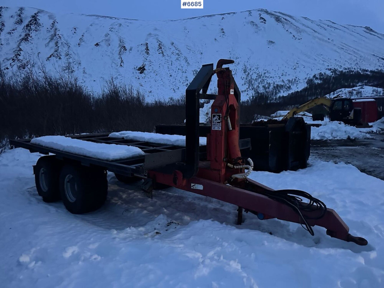 2006 BIGAB hook-lift trailer with container - Põllutöö tõstuk-järelhaagis/ Kallur: pilt 3 2006 BIGAB hook-lift trailer with container - Põllutöö tõstuk-järelhaagis/ Kallur: pilt 3