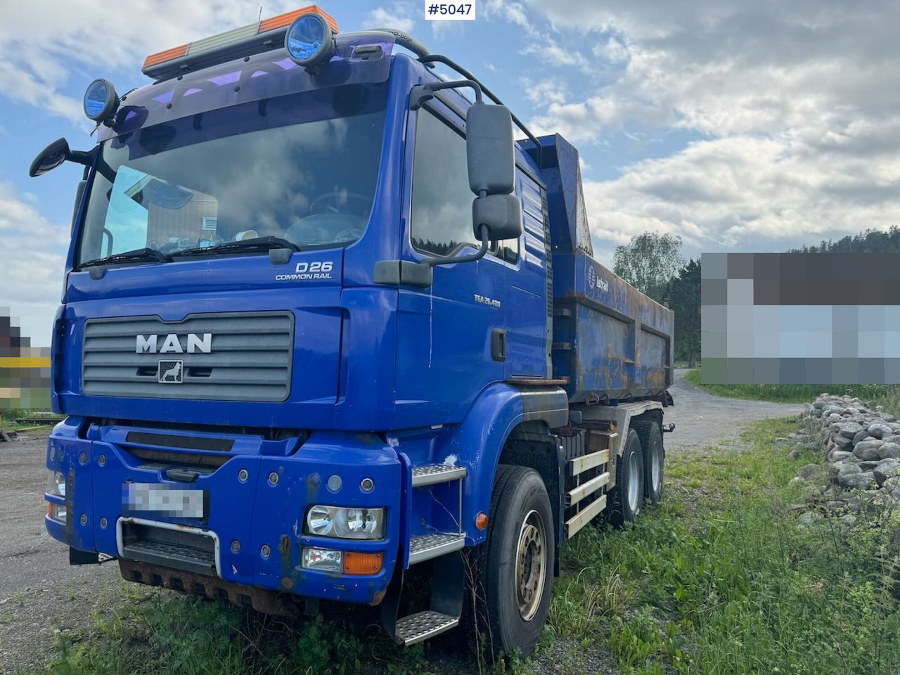 2007 MAN TGA 26.480 6x4 tipper - Kallurauto: pilt 1 2007 MAN TGA 26.480 6x4 tipper - Kallurauto: pilt 1