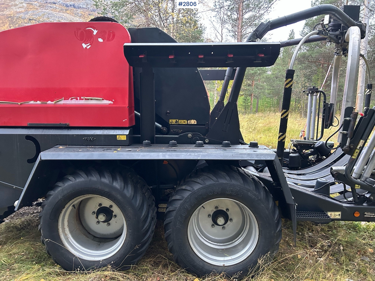 2007 Vicon RF235 combi baler - Kaarutusseadmed: pilt 4 2007 Vicon RF235 combi baler - Kaarutusseadmed: pilt 4