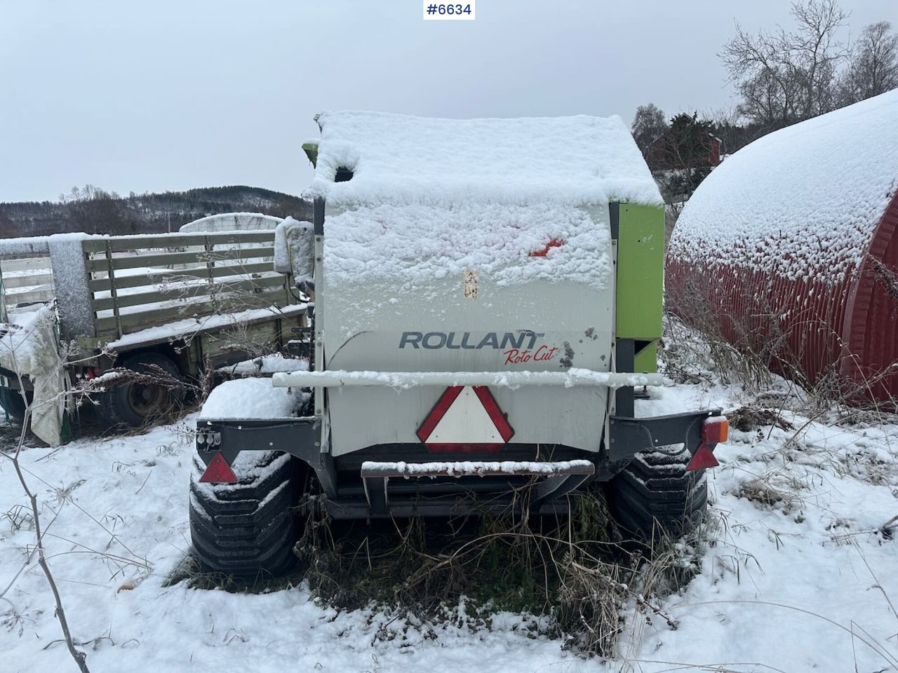 2008 Claas Rollant 354 round baler. w/Low usage. REP.OBJECT. - Kaarutusseadmed: pilt 3 2008 Claas Rollant 354 round baler. w/Low usage. REP.OBJECT. - Kaarutusseadmed: pilt 3