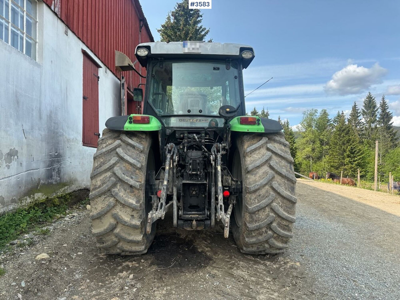 2008 Deutz-Fahr Agrofarm 100 traktor w/ Trima Front loader. See hours! - Traktor: pilt 4 2008 Deutz-Fahr Agrofarm 100 traktor w/ Trima Front loader. See hours! - Traktor: pilt 4