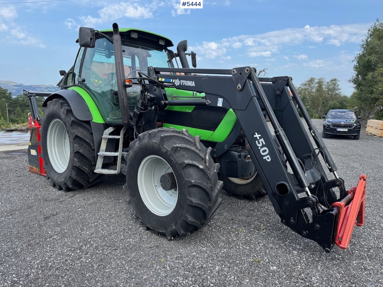 2008 Deutz Fahr Agrotron 150.7 w/ front loader. - Traktor: pilt 3 2008 Deutz Fahr Agrotron 150.7 w/ front loader. - Traktor: pilt 3