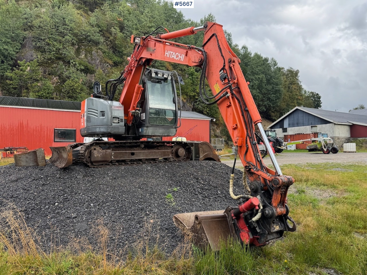 2011 Hitachi ZX 85 US-3 w/rotor tilt and buckets - Ekskavaator: pilt 2 2011 Hitachi ZX 85 US-3 w/rotor tilt and buckets - Ekskavaator: pilt 2