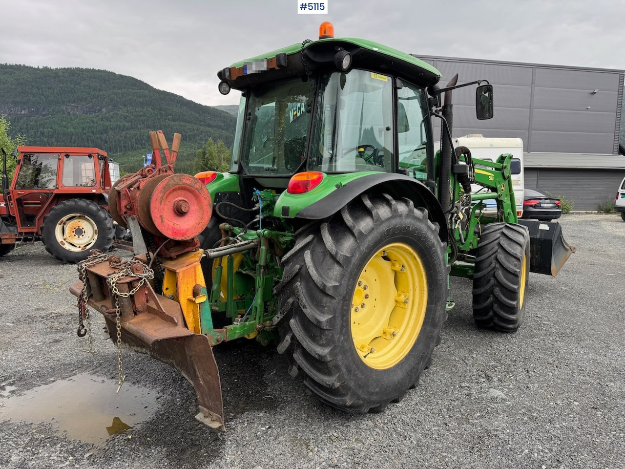 2011 John Deere 5080 M m/frontlaster. Lite timer! - Traktor: pilt 5 2011 John Deere 5080 M m/frontlaster. Lite timer! - Traktor: pilt 5