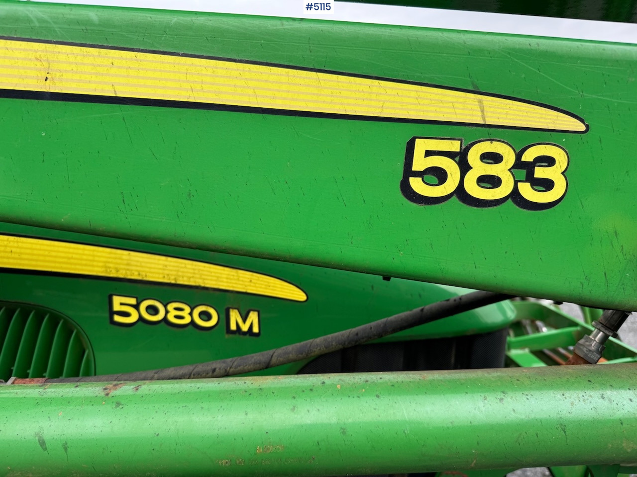2011 John Deere 5080 M m/frontlaster. Lite timer! - Traktor: pilt 2 2011 John Deere 5080 M m/frontlaster. Lite timer! - Traktor: pilt 2
