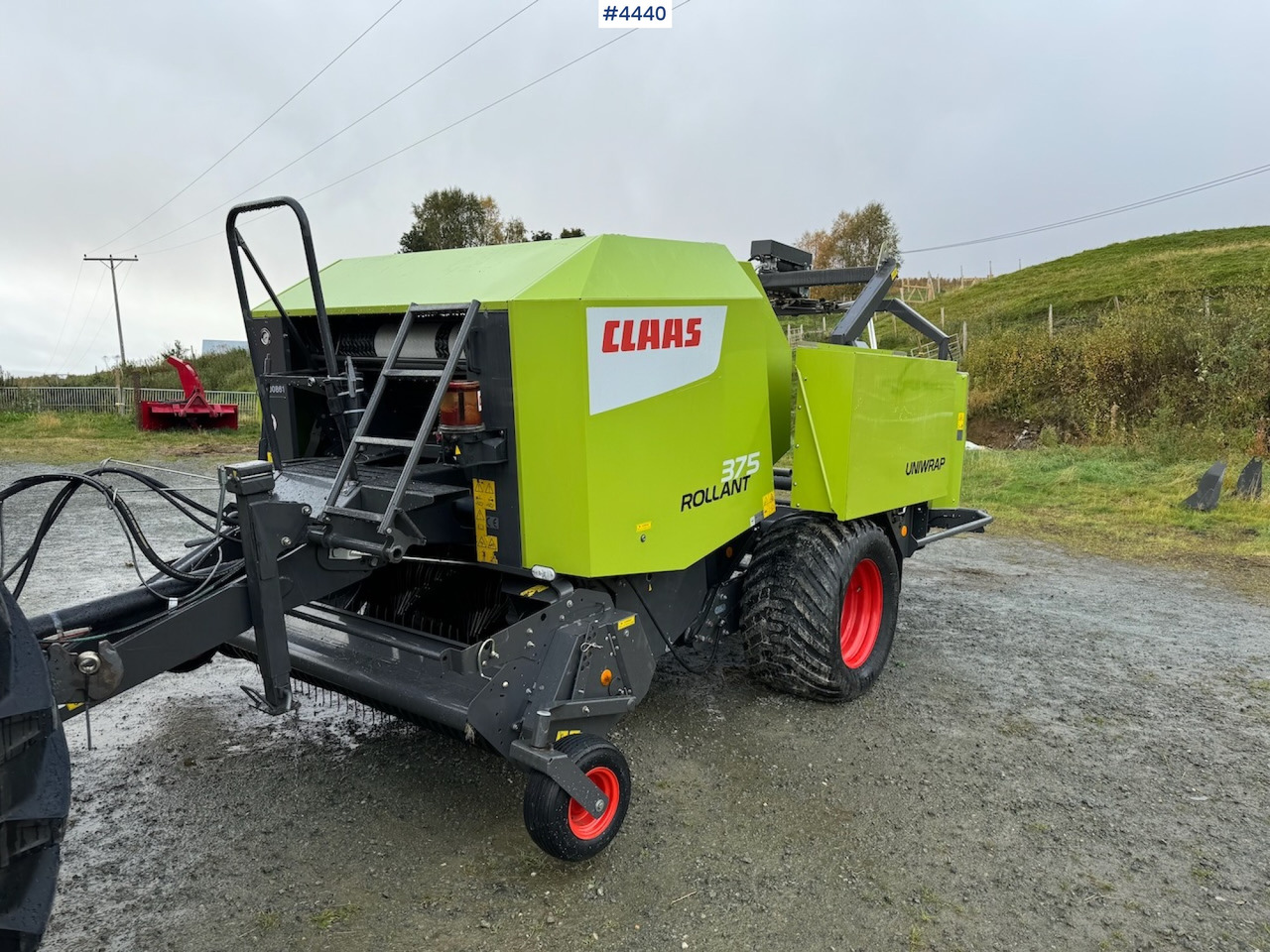 2012 Claas 375 Rollant uniwrap. Few balls - Kaarutusseadmed: pilt 2 2012 Claas 375 Rollant uniwrap. Few balls - Kaarutusseadmed: pilt 2