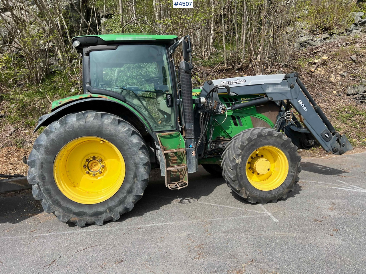 2012 John Deere 6140R w/ front loader - Traktor: pilt 3 2012 John Deere 6140R w/ front loader - Traktor: pilt 3