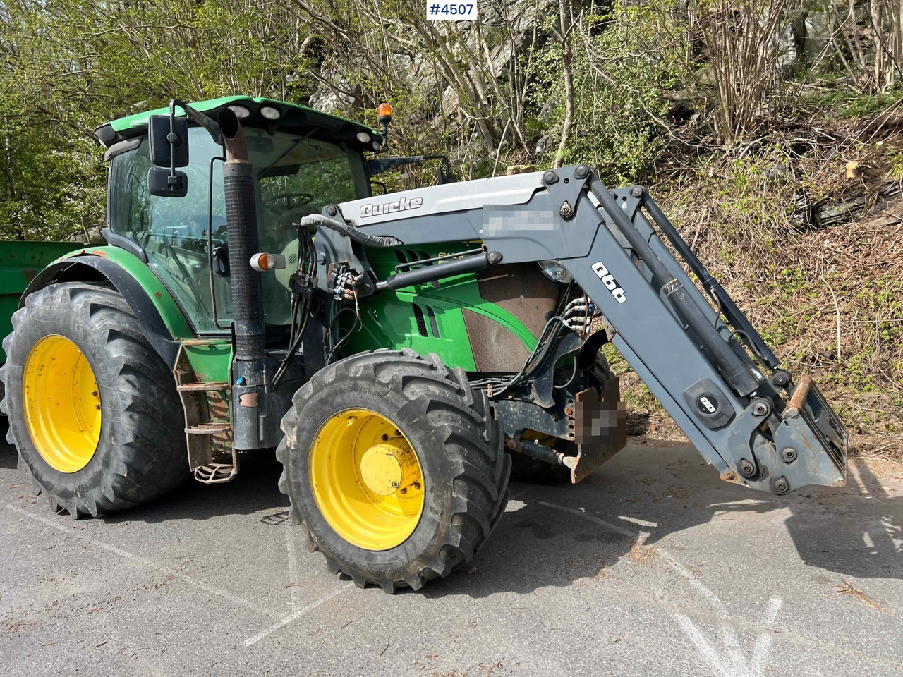 2012 John Deere 6140R w/ front loader - Traktor: pilt 4 2012 John Deere 6140R w/ front loader - Traktor: pilt 4