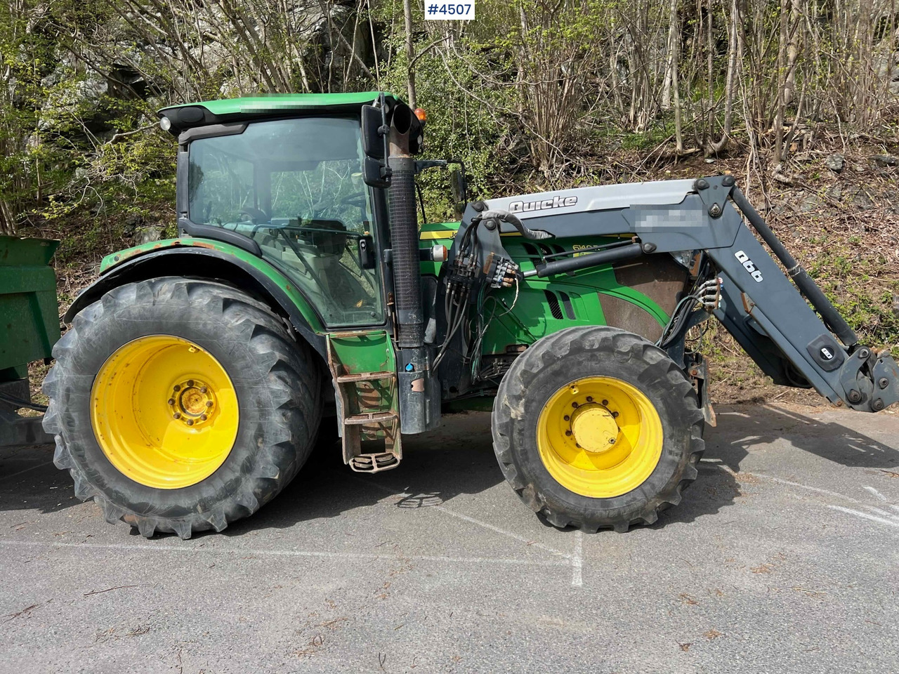 2012 John Deere 6140R w/ front loader and 2020 Foss-Eik 5.150 dump trailer - Traktor: pilt 5 2012 John Deere 6140R w/ front loader and 2020 Foss-Eik 5.150 dump trailer - Traktor: pilt 5
