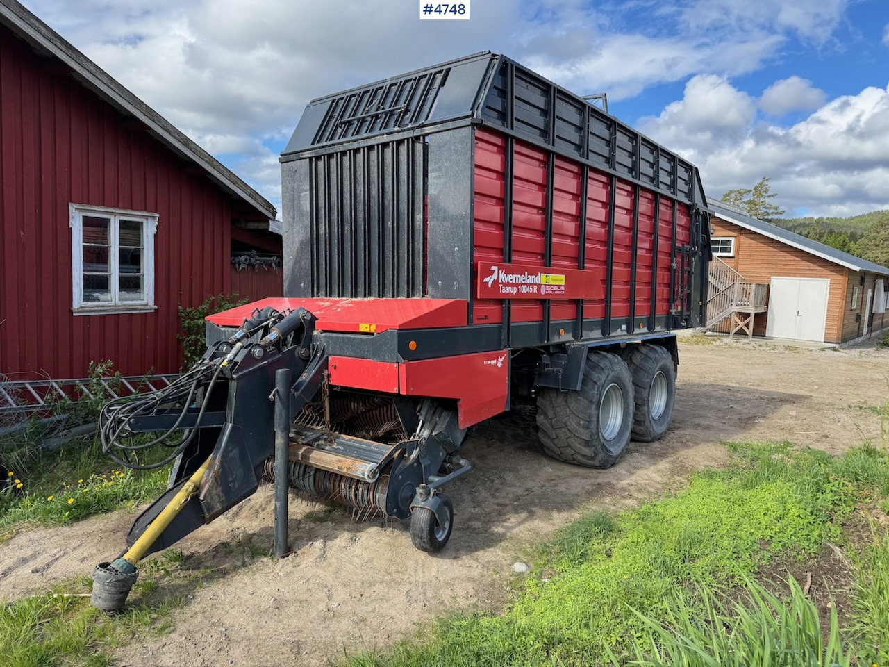 2012 Kverneland Taarup 10045 R Loading wagon - Kaarutusseadmed: pilt 1 2012 Kverneland Taarup 10045 R Loading wagon - Kaarutusseadmed: pilt 1