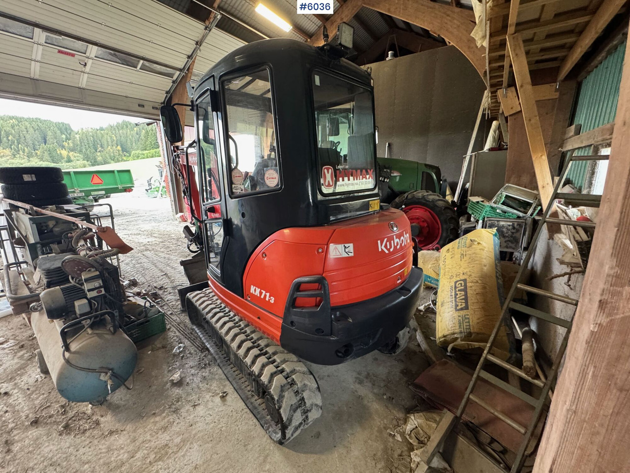 2013 Kubota kx71-3 w/ Rotor tilt, gravel bucket and sanding bucket! - Ekskavaator: pilt 5 2013 Kubota kx71-3 w/ Rotor tilt, gravel bucket and sanding bucket! - Ekskavaator: pilt 5