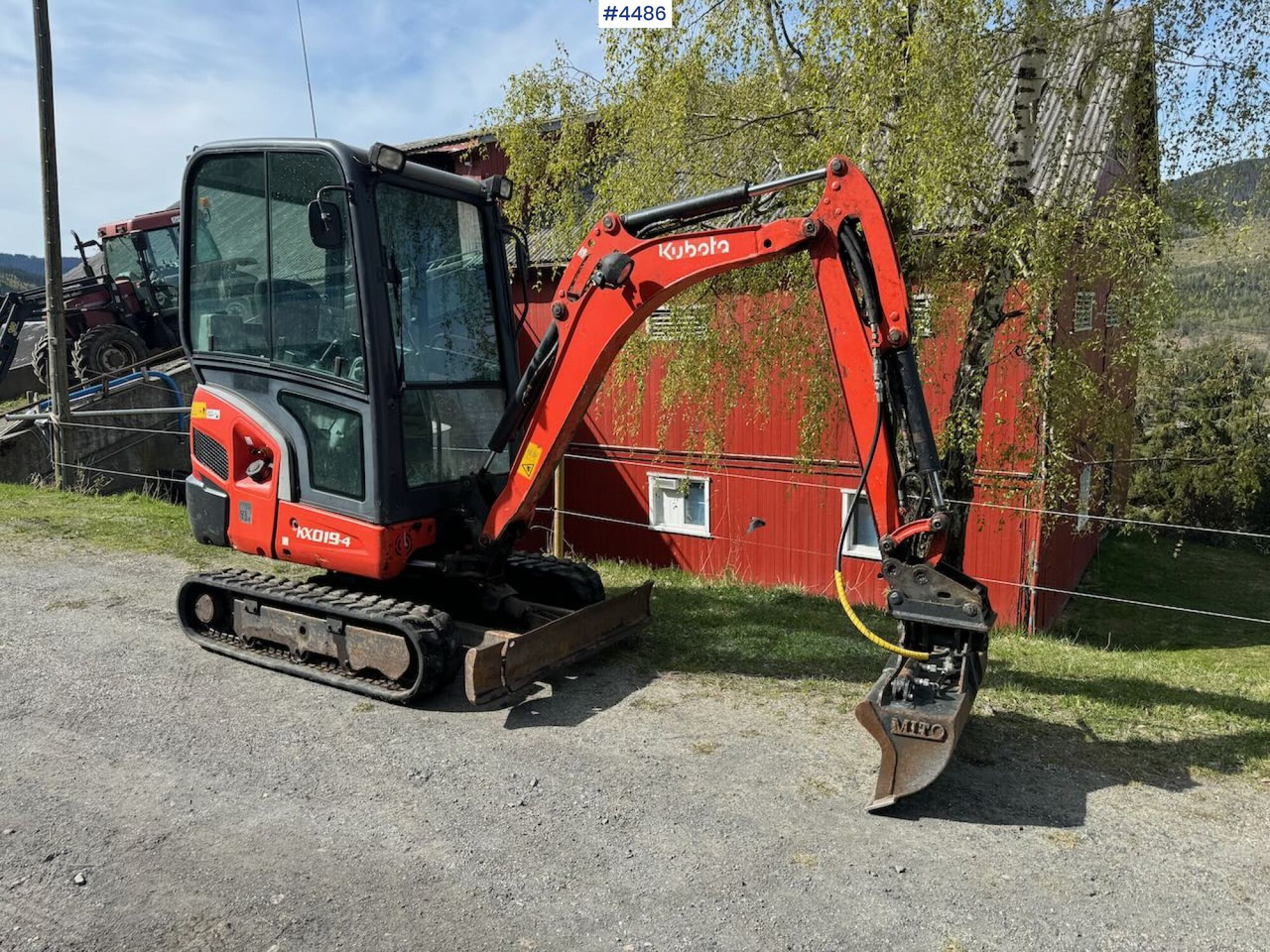 2014 Kubota KX019 Mini excavator with two buckets - Ekskavaator: pilt 4 2014 Kubota KX019 Mini excavator with two buckets - Ekskavaator: pilt 4