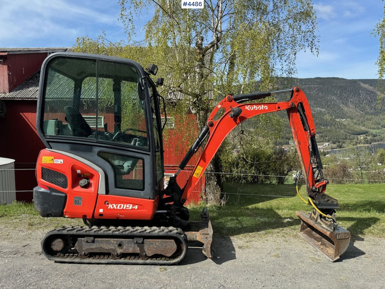 2014 Kubota KX019 Mini excavator with two buckets - Ekskavaator: pilt 2 2014 Kubota KX019 Mini excavator with two buckets - Ekskavaator: pilt 2