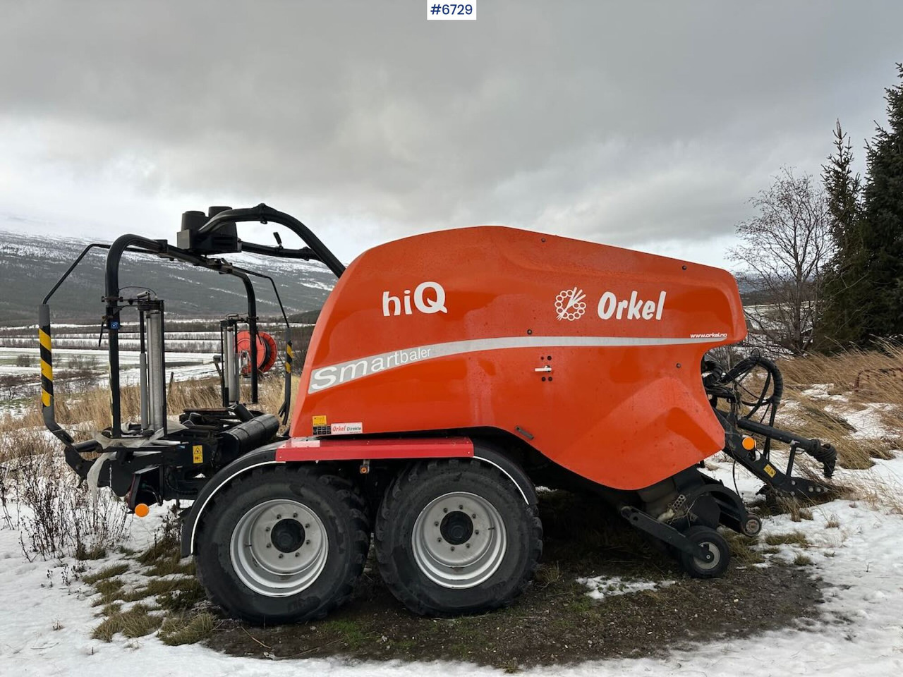 2014 Orkel HiQ Round baler. Small repair project. - Kaarutusseadmed: pilt 1 2014 Orkel HiQ Round baler. Small repair project. - Kaarutusseadmed: pilt 1