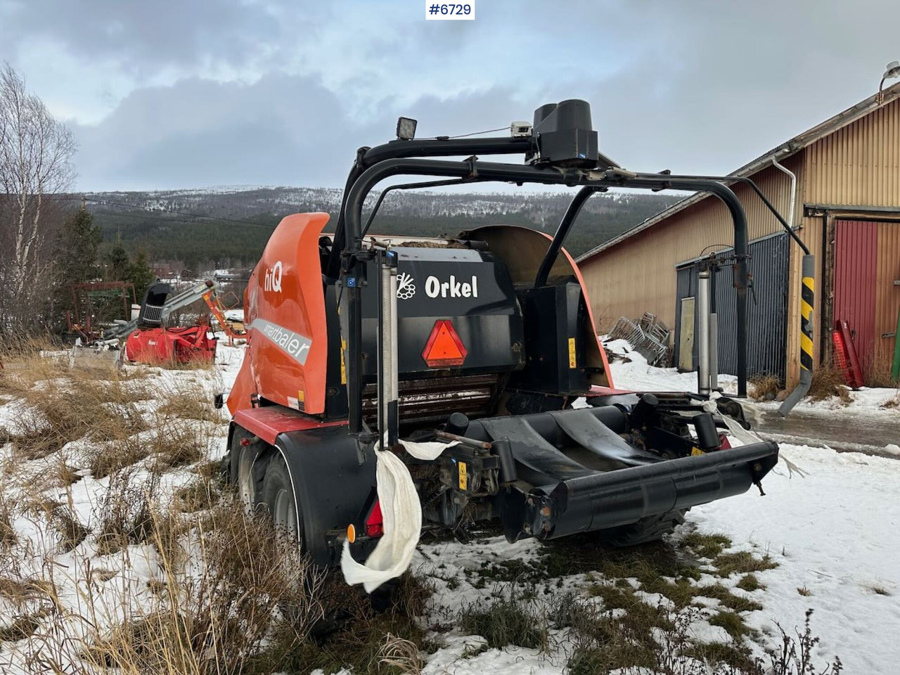 2014 Orkel HiQ Round baler. Small repair project. - Kaarutusseadmed: pilt 4 2014 Orkel HiQ Round baler. Small repair project. - Kaarutusseadmed: pilt 4