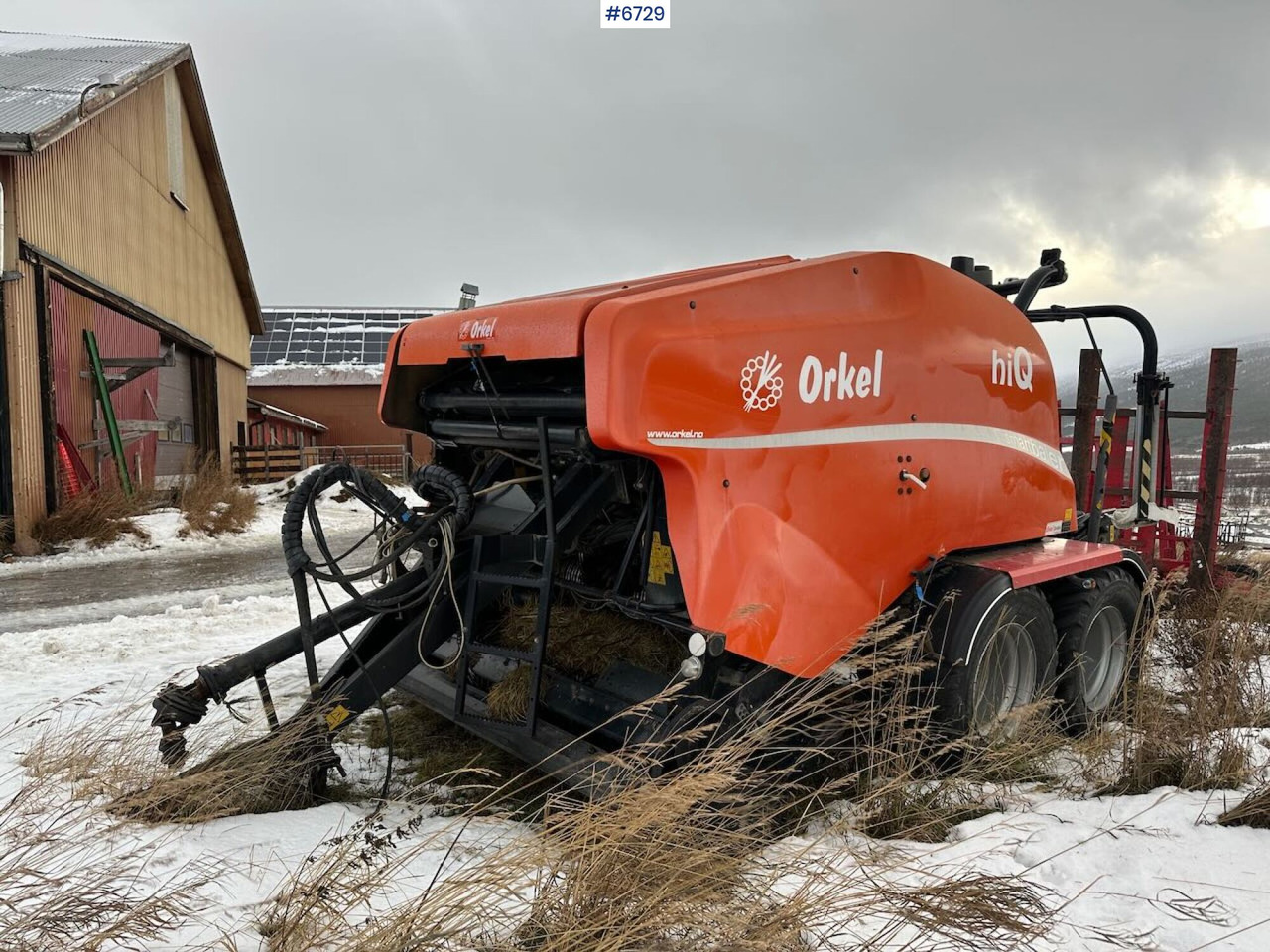 2014 Orkel HiQ Round baler. Small repair project. - Kaarutusseadmed: pilt 5 2014 Orkel HiQ Round baler. Small repair project. - Kaarutusseadmed: pilt 5