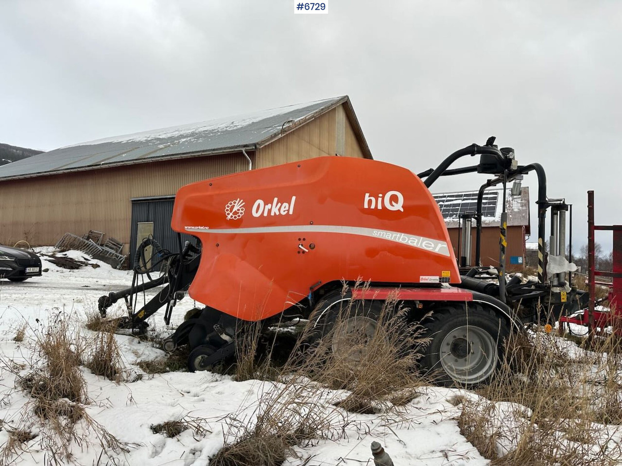 2014 Orkel HiQ Round baler. Small repair project. - Kaarutusseadmed: pilt 2 2014 Orkel HiQ Round baler. Small repair project. - Kaarutusseadmed: pilt 2