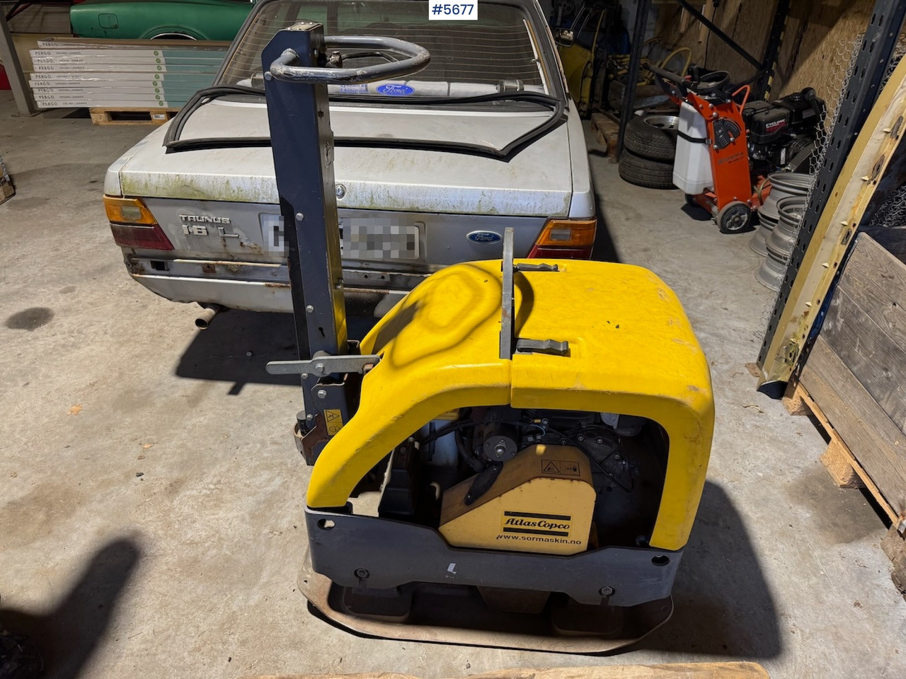 2015 Atlas Copco LG 400 Vibro Plate. - Vibraatorplaat: pilt 2 2015 Atlas Copco LG 400 Vibro Plate. - Vibraatorplaat: pilt 2