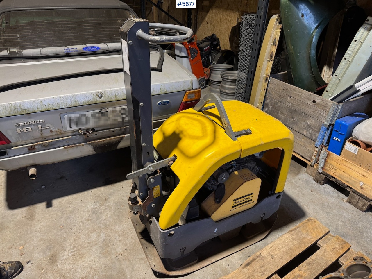 2015 Atlas Copco LG 400 Vibro Plate. - Vibraatorplaat: pilt 1 2015 Atlas Copco LG 400 Vibro Plate. - Vibraatorplaat: pilt 1