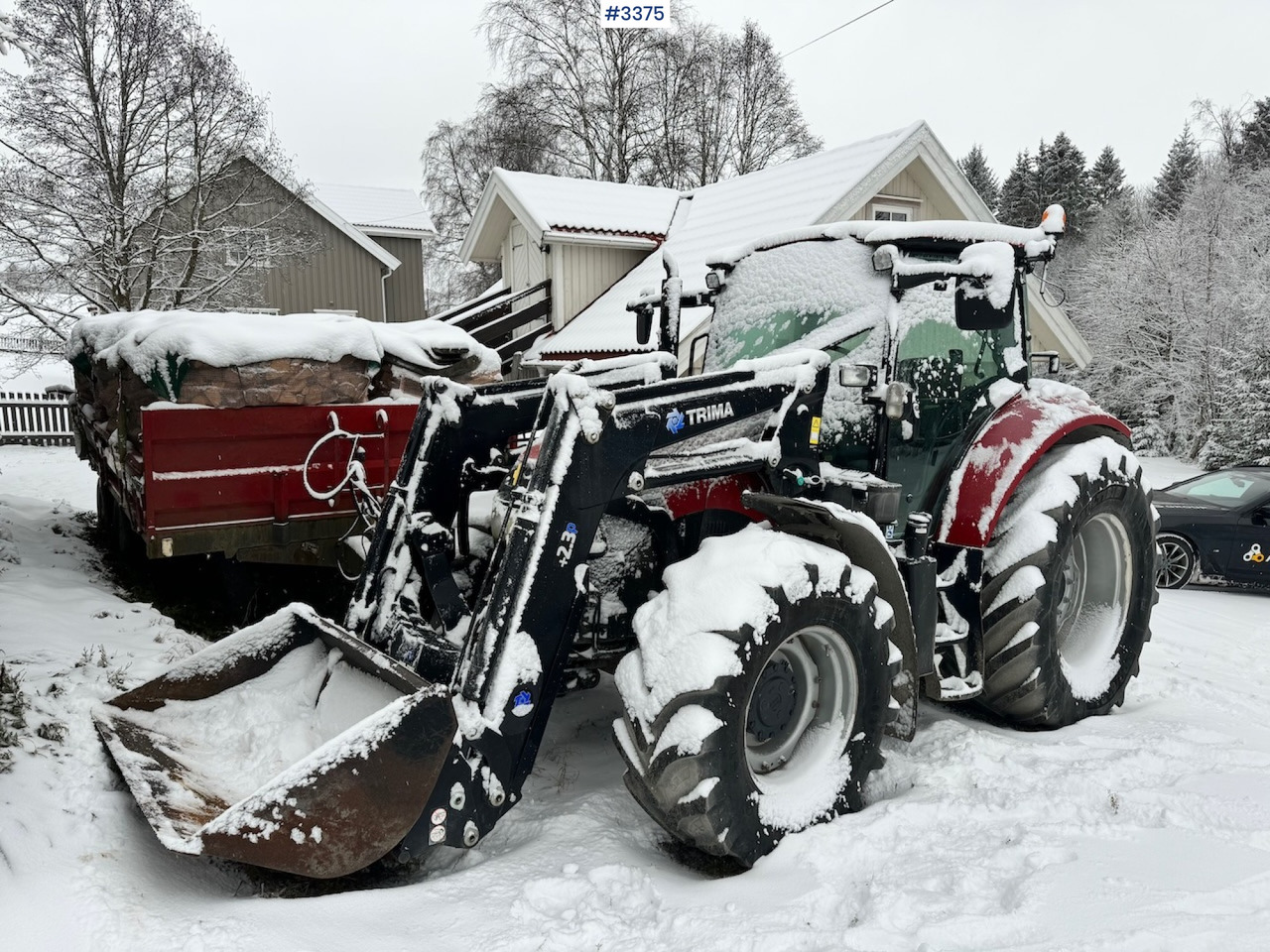 2015 Case IH 115U Pro with Front Loader, Bucket, and Front PTO. Low hours. - Traktor: pilt 4 2015 Case IH 115U Pro with Front Loader, Bucket, and Front PTO. Low hours. - Traktor: pilt 4