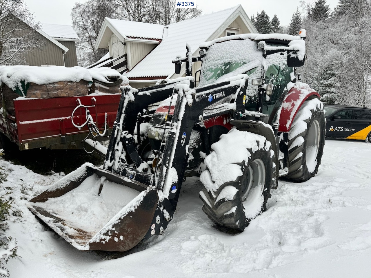 2015 Case IH 115U Pro with Front Loader, Bucket, and Front PTO. Low hours. - Traktor: pilt 5 2015 Case IH 115U Pro with Front Loader, Bucket, and Front PTO. Low hours. - Traktor: pilt 5