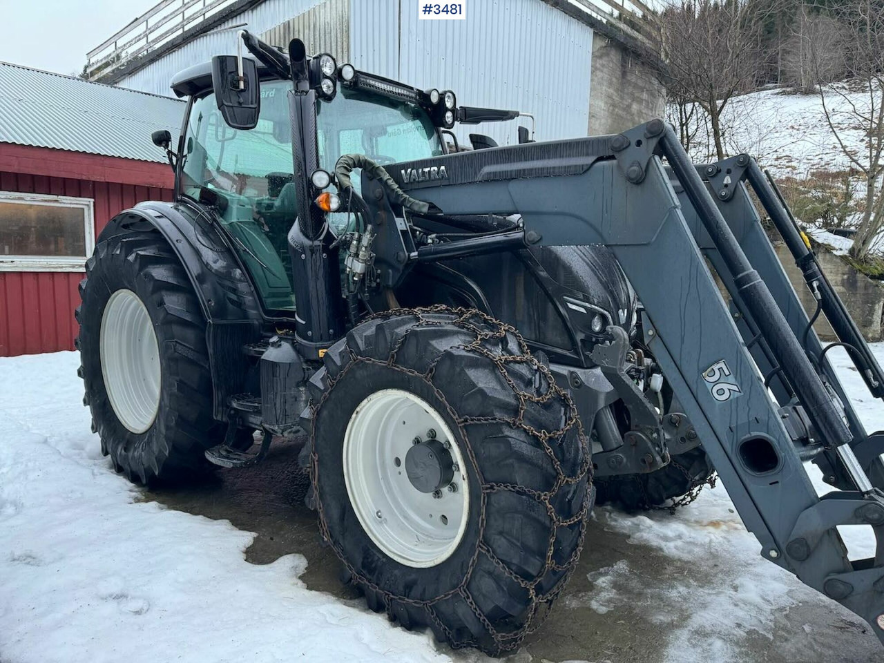 2015 Valtra N174D w/ Front loader - Traktor: pilt 1 2015 Valtra N174D w/ Front loader - Traktor: pilt 1