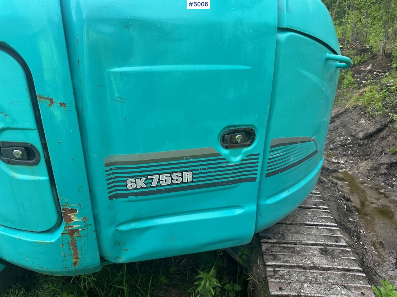 Ekskavaator 2016 Kobelco SK75SR-3E excavator w/ 2 buckets, rototilt and factory new engine: pilt 36