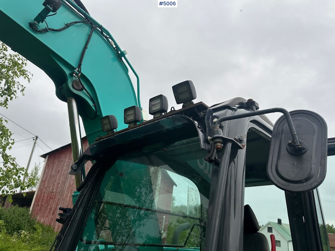 Ekskavaator 2016 Kobelco SK75SR-3E excavator w/ 2 buckets, rototilt and factory new engine: pilt 9