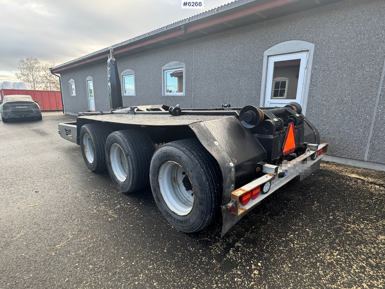 2018 MCM 3 axle tractor-container trailer w/ hook - Põllutöö järelhaagis: pilt 3 2018 MCM 3 axle tractor-container trailer w/ hook - Põllutöö järelhaagis: pilt 3