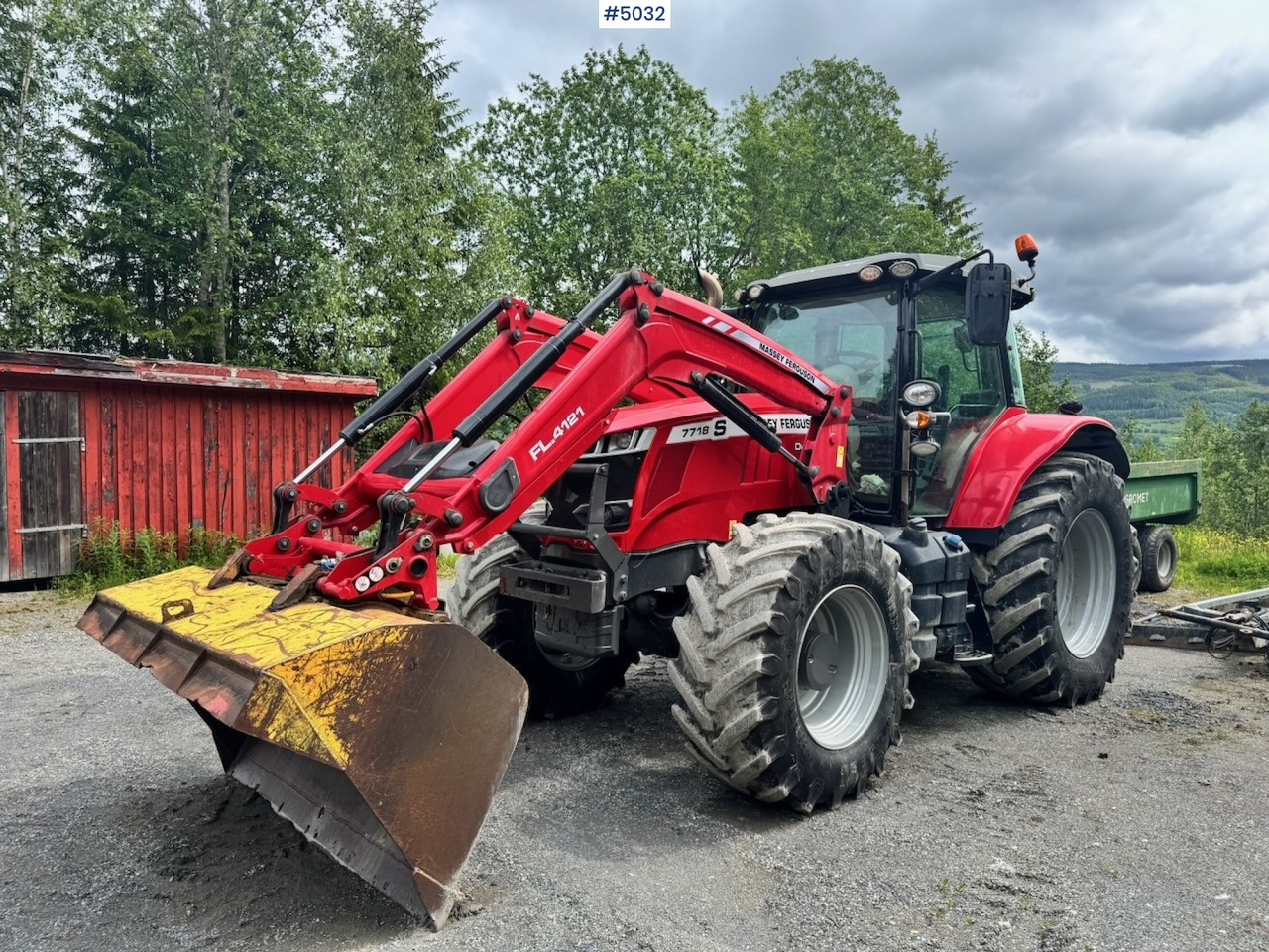 2018 Massey Ferguson 7788 4x4 w/ Front loader and bucket. - Traktor: pilt 1 2018 Massey Ferguson 7788 4x4 w/ Front loader and bucket. - Traktor: pilt 1