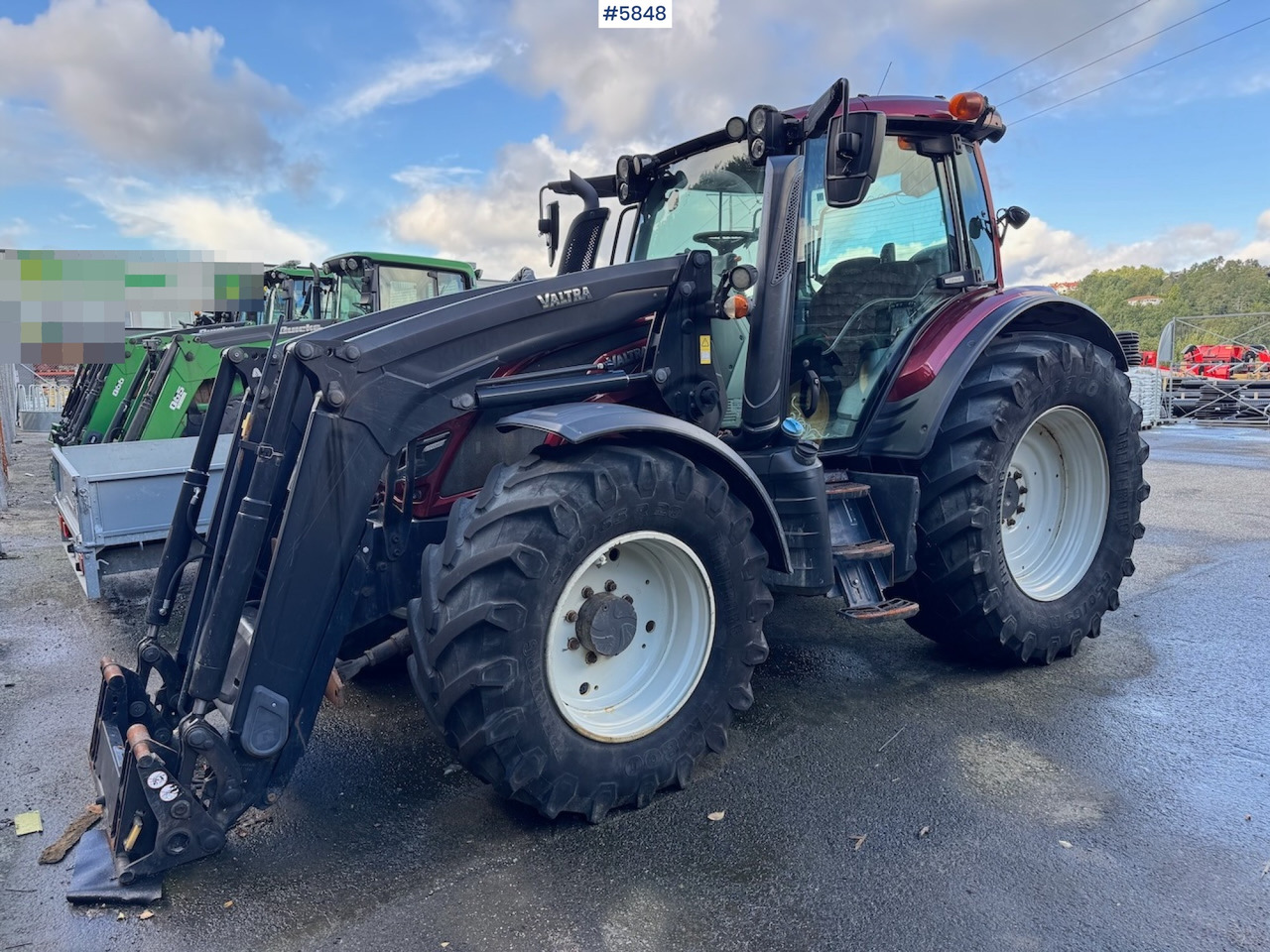 2018 Valtra N174 w/ front loader and plow plate. - Traktor: pilt 3 2018 Valtra N174 w/ front loader and plow plate. - Traktor: pilt 3