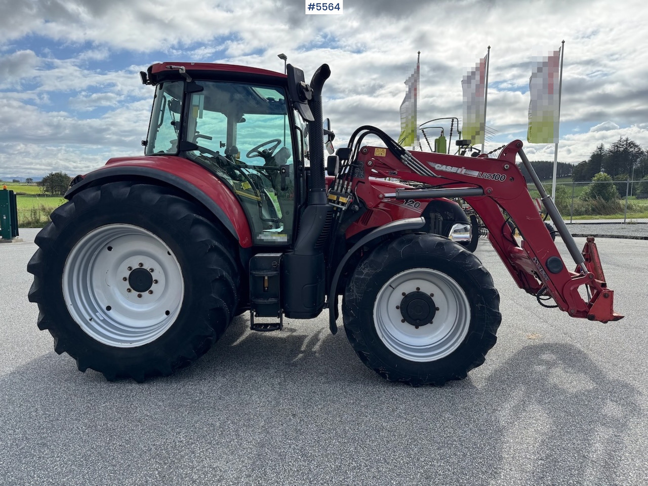 2019 Case IH Luxxum 120 m/ frontlaster. - Traktor: pilt 4 2019 Case IH Luxxum 120 m/ frontlaster. - Traktor: pilt 4