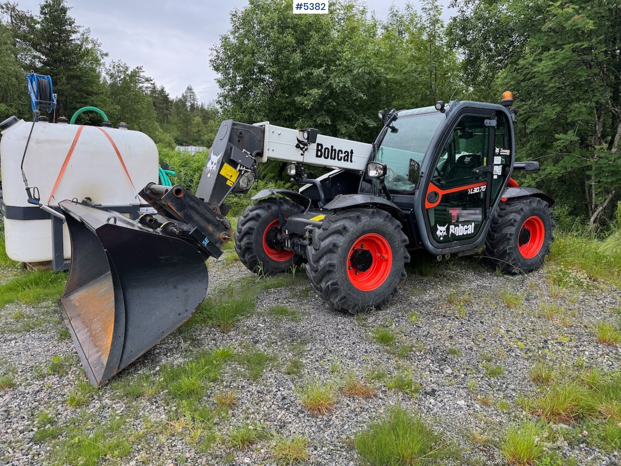 2021 Bobcat TL30.70DB m/ bucket, pallet fork and 4 chains. - Kahveltõstuk: pilt 3 2021 Bobcat TL30.70DB m/ bucket, pallet fork and 4 chains. - Kahveltõstuk: pilt 3