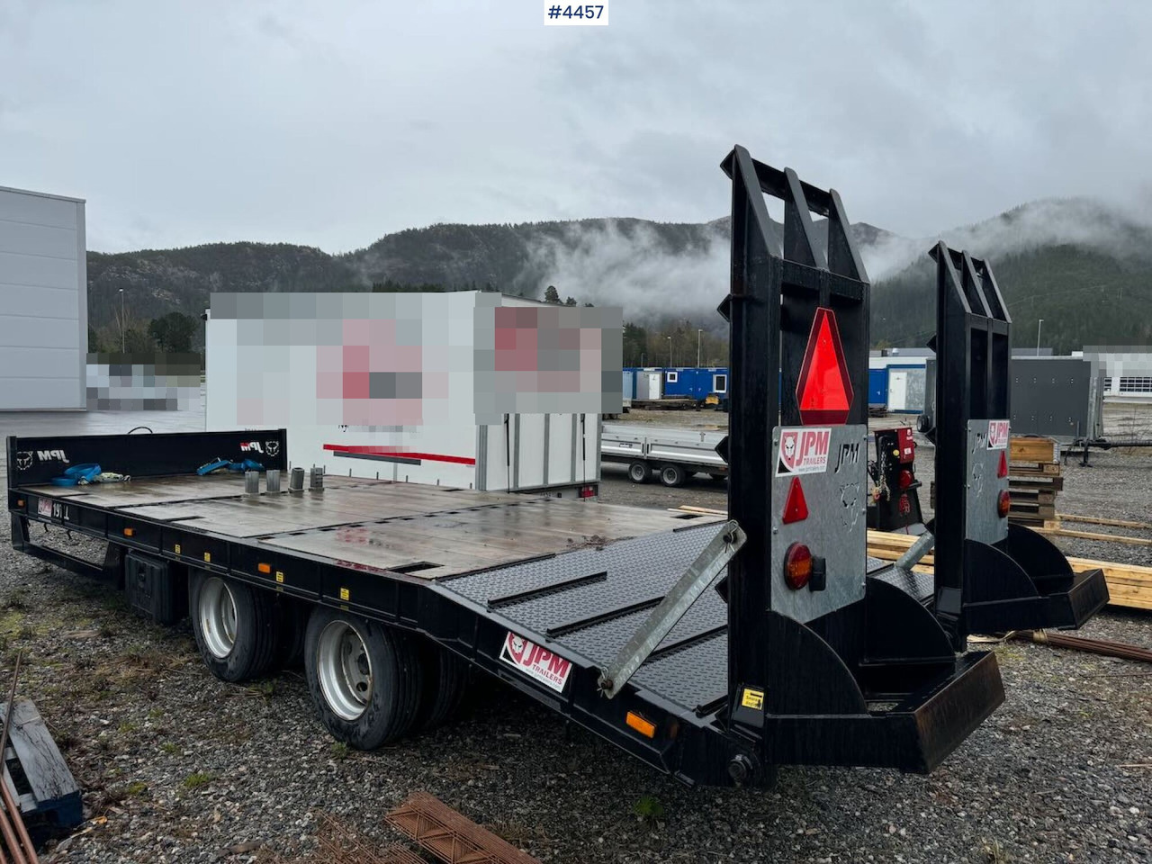 2021 JPM 19TLL Machine Trailer - Madal platvorm järelhaagis: pilt 3 2021 JPM 19TLL Machine Trailer - Madal platvorm järelhaagis: pilt 3