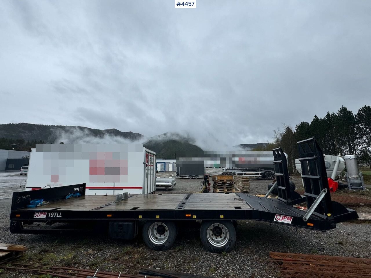 2021 JPM 19TLL Machine Trailer - Madal platvorm järelhaagis: pilt 4 2021 JPM 19TLL Machine Trailer - Madal platvorm järelhaagis: pilt 4