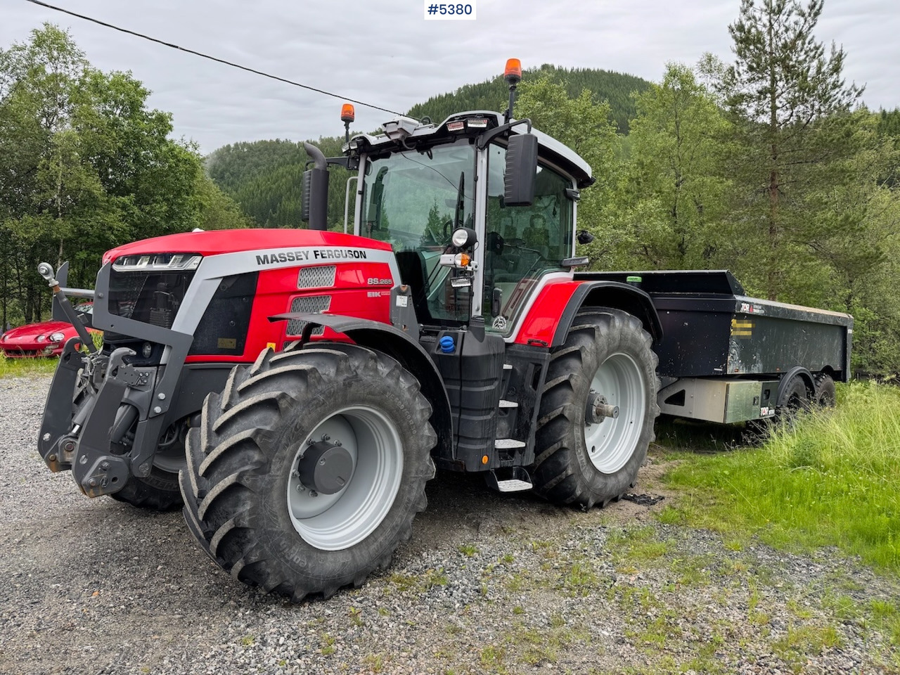 2021 Massey Ferguson 8S.265 w/ front hydraulics and front PTO. - Traktor: pilt 3 2021 Massey Ferguson 8S.265 w/ front hydraulics and front PTO. - Traktor: pilt 3