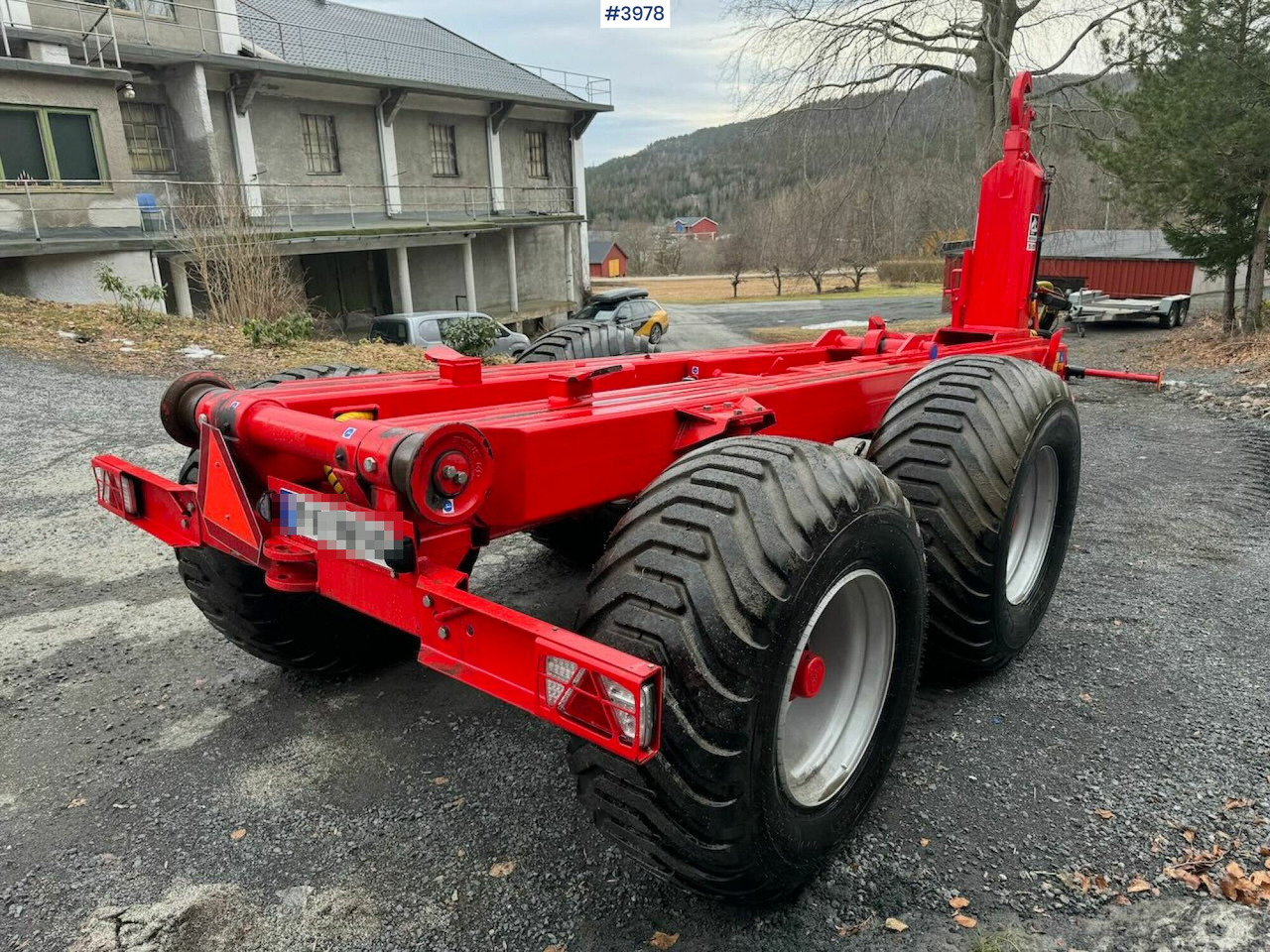 2022 Bigab 15-19 hook trailer - Madal platvorm järelhaagis: pilt 5 2022 Bigab 15-19 hook trailer - Madal platvorm järelhaagis: pilt 5
