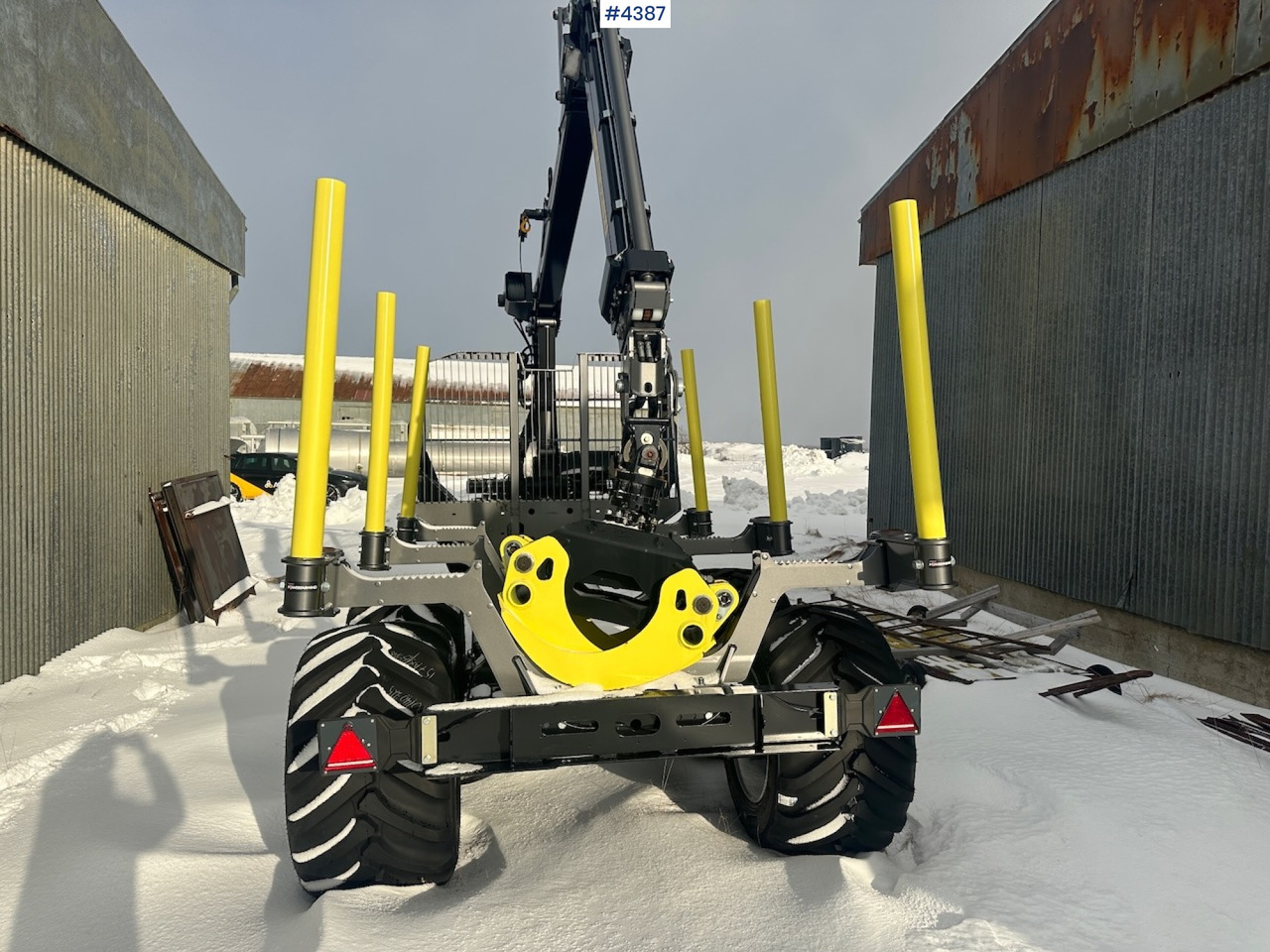 2023 Palms u12 timber trailer w/ Palms 5,85 krane. Never used. - Metsaveohaagis: pilt 5 2023 Palms u12 timber trailer w/ Palms 5,85 krane. Never used. - Metsaveohaagis: pilt 5