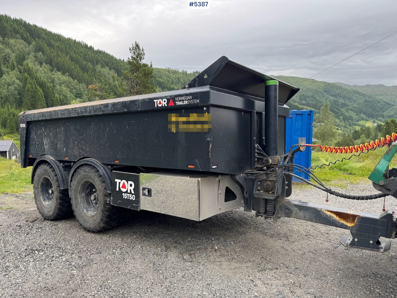 2023 TOR T15T50 Dump trailer. - Põllutöö tõstuk-järelhaagis/ Kallur: pilt 2 2023 TOR T15T50 Dump trailer. - Põllutöö tõstuk-järelhaagis/ Kallur: pilt 2