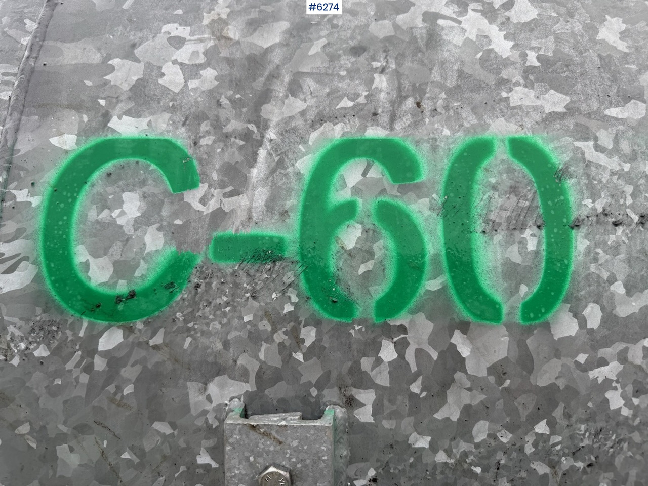 Lägapütt 2024 Garcia C-60 6000 liter manure wagon w/ vacuum, combi and cannon.: pilt 14