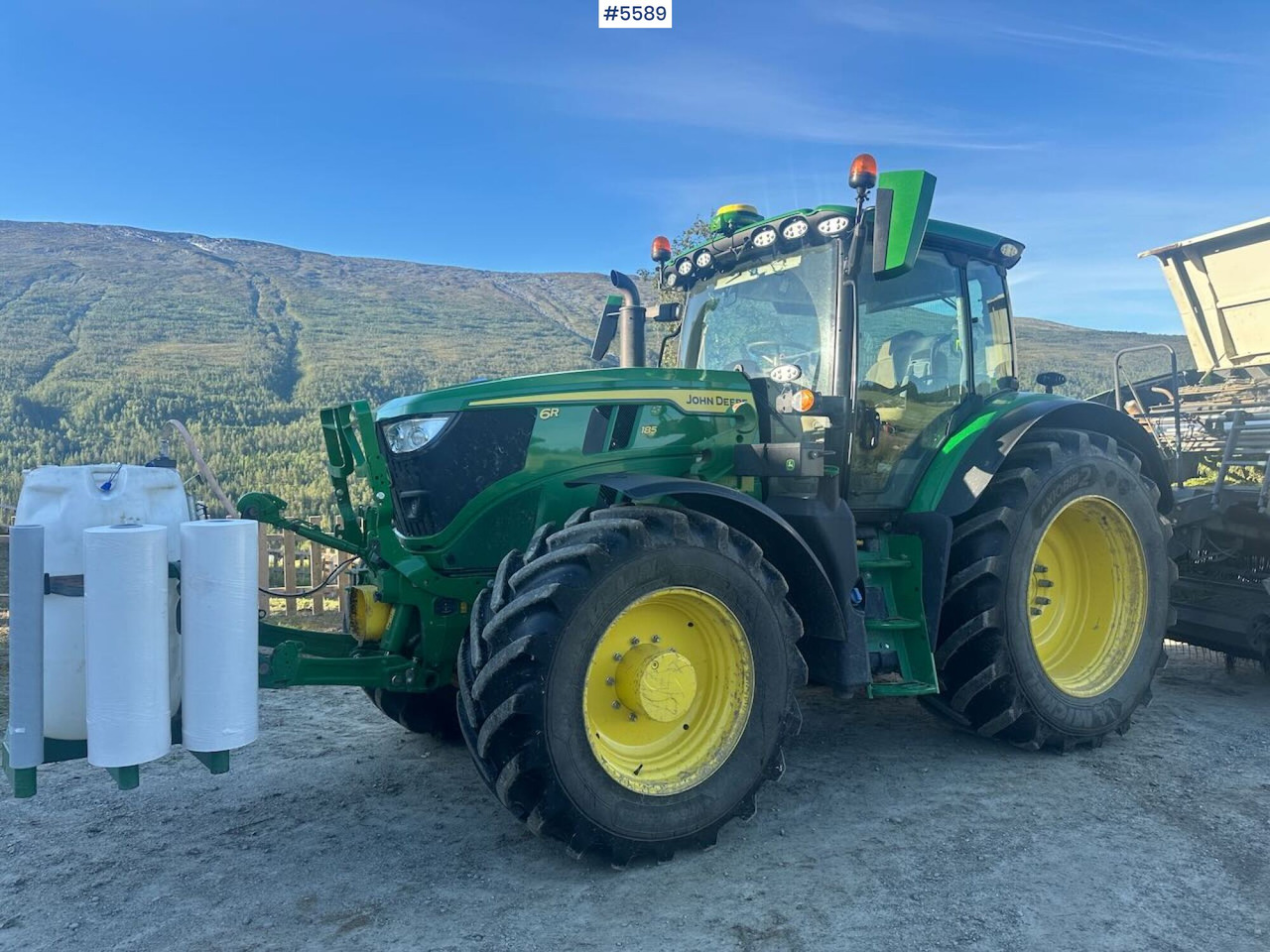 2024 John Deere 6R 185 4x4 tractor w/ front loader, GPS and winter tires. WATCH VIDEO - Traktor: pilt 3 2024 John Deere 6R 185 4x4 tractor w/ front loader, GPS and winter tires. WATCH VIDEO - Traktor: pilt 3