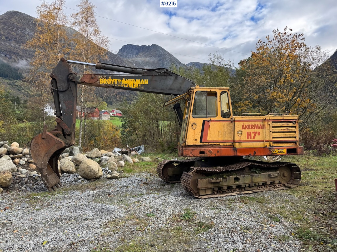 Åkerman H7 B w/ 2 drawers. - Lintekskavaator: pilt 1 Åkerman H7 B w/ 2 drawers. - Lintekskavaator: pilt 1