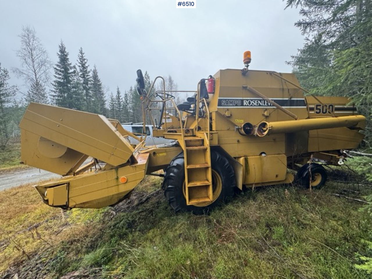 Approx. 1985 Sampo Rosenlew 500 combine harvester - Kombain: pilt 4 Approx. 1985 Sampo Rosenlew 500 combine harvester - Kombain: pilt 4
