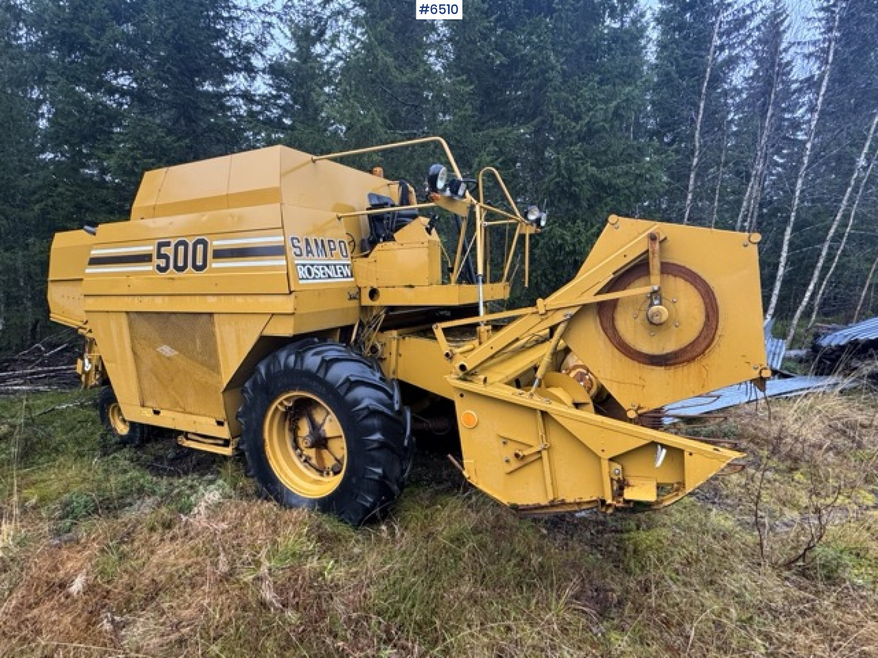 Approx. 1985 Sampo Rosenlew 500 combine harvester - Kombain: pilt 2 Approx. 1985 Sampo Rosenlew 500 combine harvester - Kombain: pilt 2