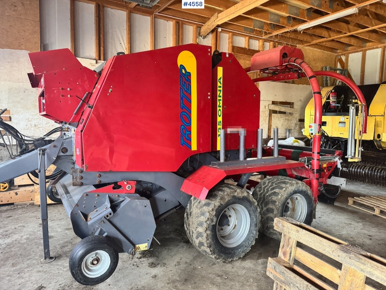 Approx. 2010 FeraBoli Omnia 125 Round Baler - Kaarutusseadmed: pilt 3 Approx. 2010 FeraBoli Omnia 125 Round Baler - Kaarutusseadmed: pilt 3